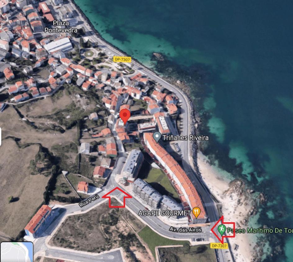 Apartamento Con Vistas Al Mar Y Playa Enfrente รีเบย์รา ภายนอก รูปภาพ